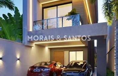 Imagem: A casa possui 3 Dormitórios, 2 Banheiros, 2 Vagas na garagem