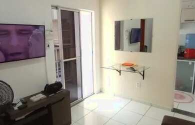 Imagem: O apartamento possui 2 Dormitórios, 1 Banheiro, 1 Vaga na garagem