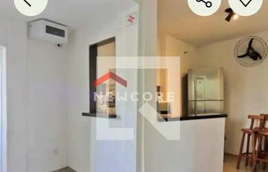 Imagem: O apartamento possui 2 Dormitórios, 1 Banheiro, 1 Vaga na garagem