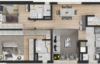 Imagem 7: Apartamento à venda em Mont x27 serrat com 68 m², 2 quartos, 1 suíte,...
