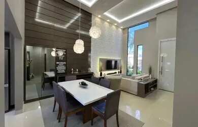 Imagem: A casa em condomínio possui 3 Dormitórios, 4 Banheiros, 4