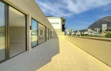 Imagem: O apartamento na cobertura possui 4 Dormitórios, 5 Banheiros