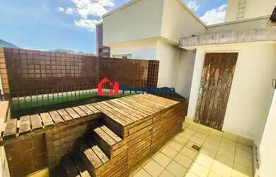 Imagem: O apartamento na cobertura possui 2 Dormitórios, 3 Banheiros