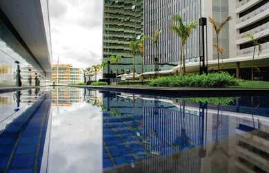 Imagem: O studio possui 2 Dormitórios, 2 Banheiros, 1 Vaga na garagem