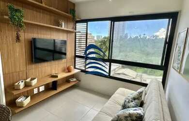 Imagem 14: Blue Barra - Excelente quarto e sala com 27,14 m2, cozinha americana,...