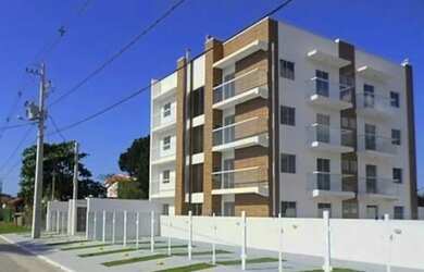 Imagem: O apartamento possui 1 Dormitório, 1 Banheiro, 1 Vaga na garagem