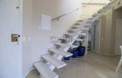 Imagem: O apartamento na cobertura possui 2 Dormitórios, 3 Banheiros