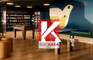 Imagem: O apartamento possui 2 Dormitórios, 1 Banheiro, 1 Vaga na garagem