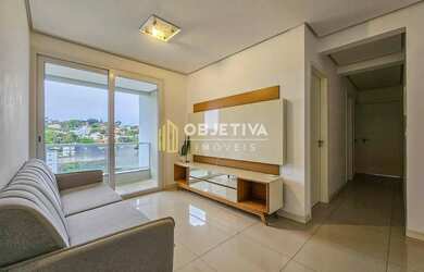 Imagem: O apartamento possui 2 Dormitórios, 2 Banheiros, 2 Vagas na