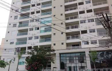 Imagem: O apartamento possui 1 Dormitório, 2 Banheiros, 1 Vaga na garagem