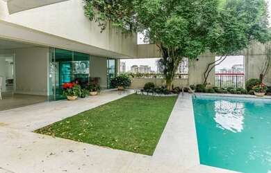 Imagem: O apartamento na cobertura possui 3 Dormitórios, 5 Banheiros