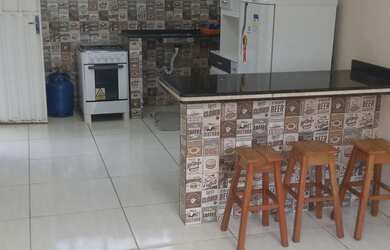 Imagem: O apartamento possui 1 Dormitório, 1 Banheiro, 1 Vaga na garagem