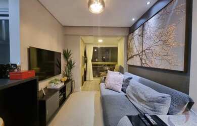 Imagem: O apartamento possui 2 Dormitórios, 2 Banheiros, 1 Vaga na