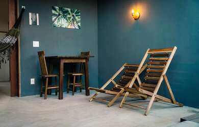 Imagem 5: Chalés do Patacho. Piscina, Churrasqueira, Acomodam 3 pessoase1 Dormitório