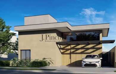 Imagem: A casa em condomínio possui 3 Dormitórios, 3 Banheiros, 2