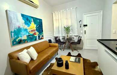 Imagem: O apartamento possui 1 Dormitório, 1 Banheiro, 52m² de Área