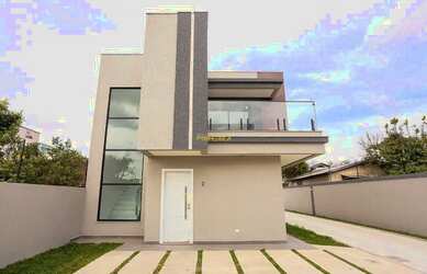 Imagem: A casa possui 3 Dormitórios, 4 Banheiros, 2 Vagas na garagem