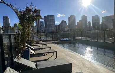 Imagem: O apartamento possui 1 Dormitório, 1 Banheiro e 35m² de Área