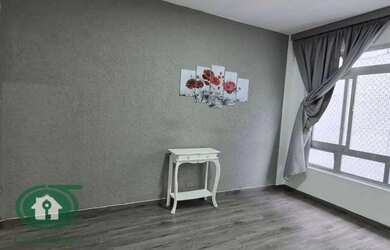 Imagem 3: Apartamento 1 dormitório para Locação Prédio frente ao Mar no Gonzaga...