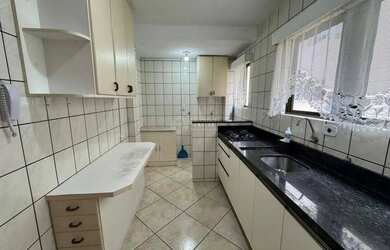 Imagem 7: Locação anual 01 suíte 02 dormitórios // Churrasqueira a carvão