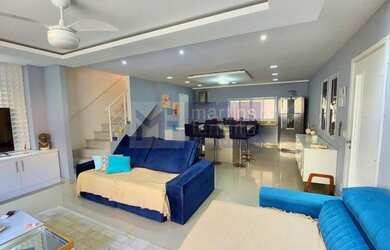 Imagem: A casa em condomínio possui 4 Dormitórios, 3 Banheiros, 2