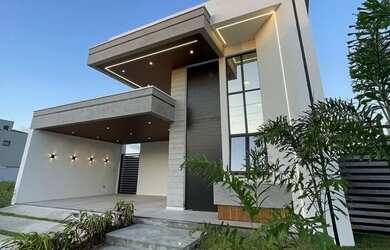 Imagem: A casa em condomínio possui 3 Dormitórios, 3 Banheiros, 4