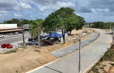 Imagem: AR - Jardins de Soure as margens da ce090,em frente ao Atacadão