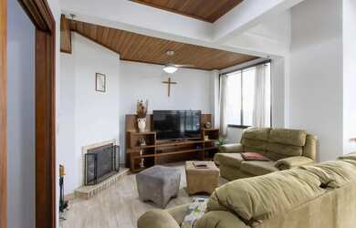 Imagem 3: Cobertura com vista. Piscina, Churrasqueira, Lareirae1 Vaga na garagem