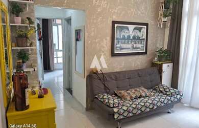 Imagem: O apartamento possui 1 Dormitório, 1 Banheiro, 1 Vaga na garagem