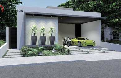 Imagem: A casa em condomínio possui 3 Dormitórios, 3 Banheiros, 4