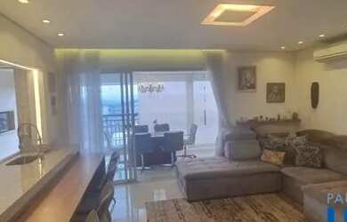 Imagem: O apartamento na cobertura possui 4 Dormitórios, 5 Banheiros