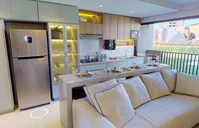 Imagem: O apartamento possui 3 Dormitórios, 2 Banheiros, 2 Vagas na