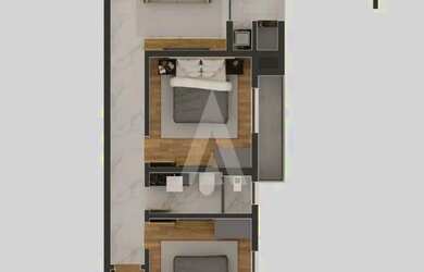 Imagem 7: Apartamento com 1 suíte s mais 1 quarto s à venda no bairro Bucarein...