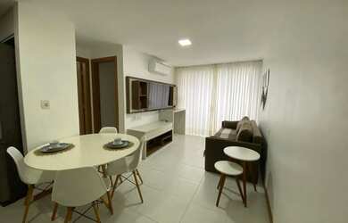 Imagem: O apartamento para alugar possui 1 Dormitório e Imóvel mobiliado