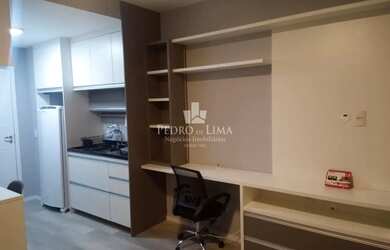 Imagem: O apartamento possui 1 Dormitório, 1 Banheiro, 25m² de Área