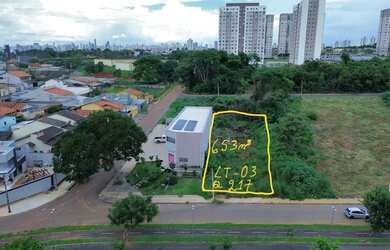 Imagem: O terreno possui 653m² de Área e está localizado em Setor