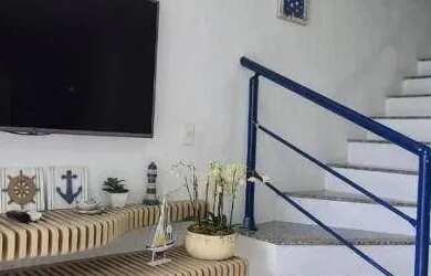 Imagem: A casa em condomínio possui 3 Dormitórios, 2 Banheiros, 1