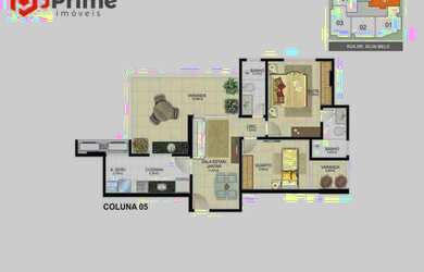 Imagem 4: Apartamento à venda de 2 quartos com lazer completo no recém entregue...