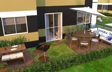 Imagem: O apartamento possui 2 Dormitórios, 1 Banheiro e 42m² de Área