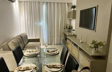 Imagem: O apartamento possui 1 Dormitório, 1 Banheiro, 1 Vaga na garagem