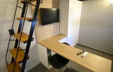 Imagem: O studio possui 1 Dormitório, 1 Banheiro, 40m² de Área, Imóvel