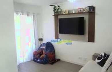 Imagem: O apartamento na cobertura possui 2 Dormitórios, 2 Banheiros