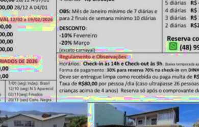 Imagem 3: Natal Praia do Sonho Casa até 26 pessoas com piscina