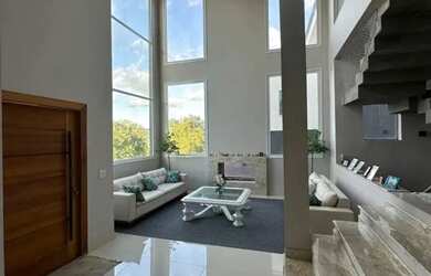 Imagem: A casa em condomínio possui 3 Dormitórios, 5 Banheiros, 4