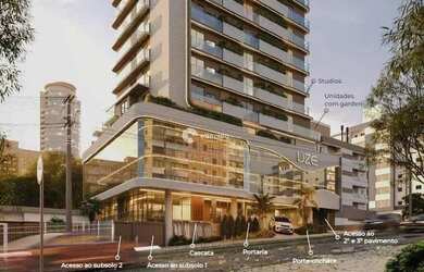 Imagem: O apartamento possui 1 Dormitório, 1 Banheiro, 28m² de Área