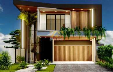 Imagem 8: Sobrado Alto Padrão com 4 suítes - 305,74 m² - Condomínio Alphaville...