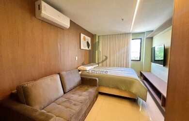 Imagem: O apartamento possui 1 Dormitório, 1 Banheiro, 24m² de Área