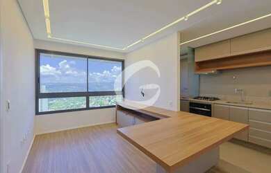 Imagem: O apartamento possui 1 Dormitório, 2 Banheiros, 1 Vaga na garagem