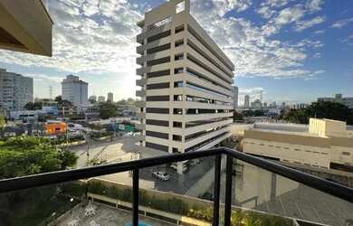 Imagem: O apartamento possui 1 Dormitório, 1 Banheiro, 1 Vaga na garagem