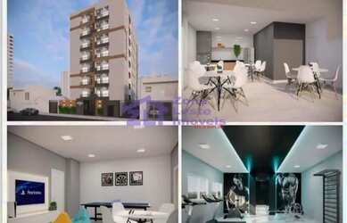 Imagem: O apartamento possui 2 Dormitórios, 1 Banheiro, 1 Vaga na garagem